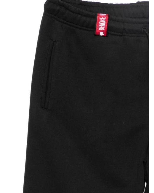 PROTOTYPES Black Beltloop Sweatpants for men