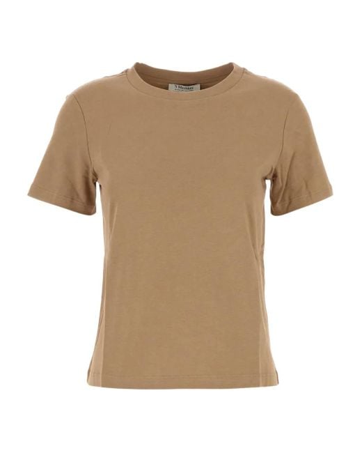 Max Mara Natural Cotton T-Shirt