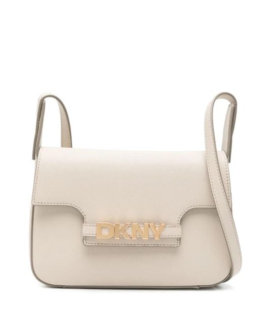 Borsa A Tracolla Avril di DKNY in Natural