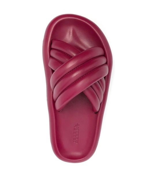 Isabel Marant Orange Sliders