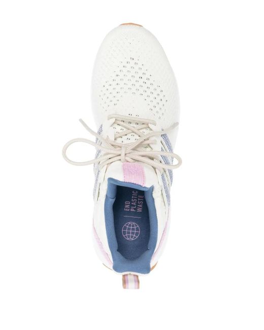 Adidas White Ultraboost 1.0 Logo-Patch Sneakers