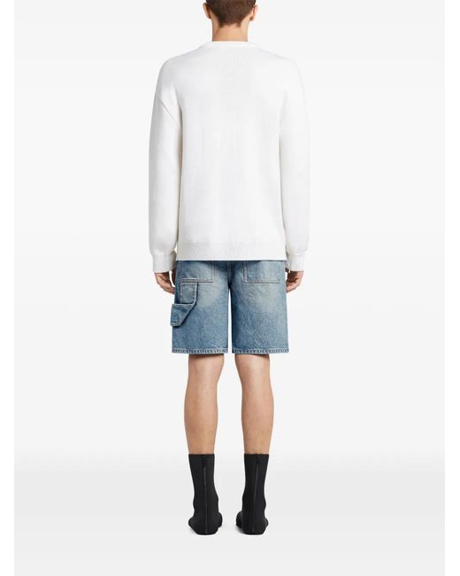 Courreges Blue Chino Shorts for men