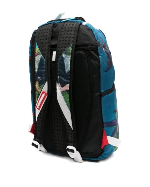 Sprayground Blue Fortnite Island Backpack for men