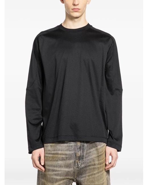 Laminar Black Interlock T-Shirt for men