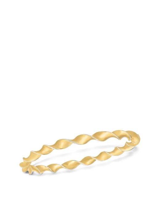 Cicada Jewelry Metallic Twist Enamel-Detail Bracelet