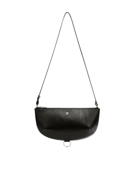 Borsa A Spalla Holy Eclipse di Courreges in Black