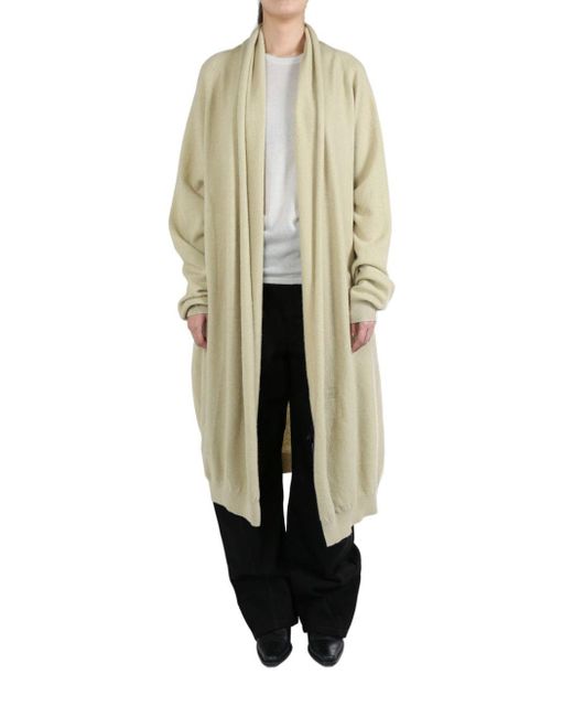 Frenckenberger White Cashmere Cardi-Coat