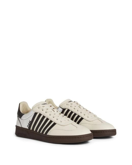 DSquared² White Boxer Sneakers for men