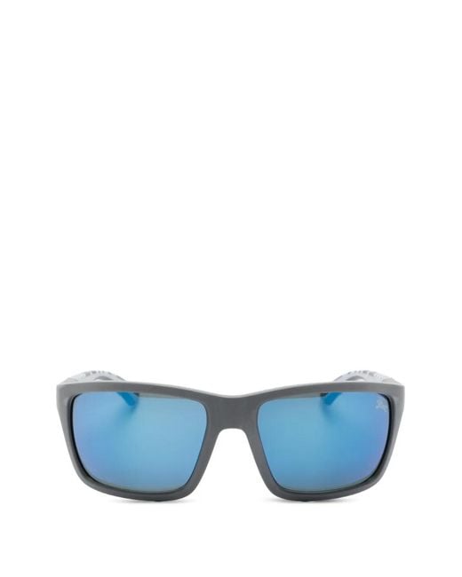 Burberry Blue Rectangle-Frame Sunglasses for men
