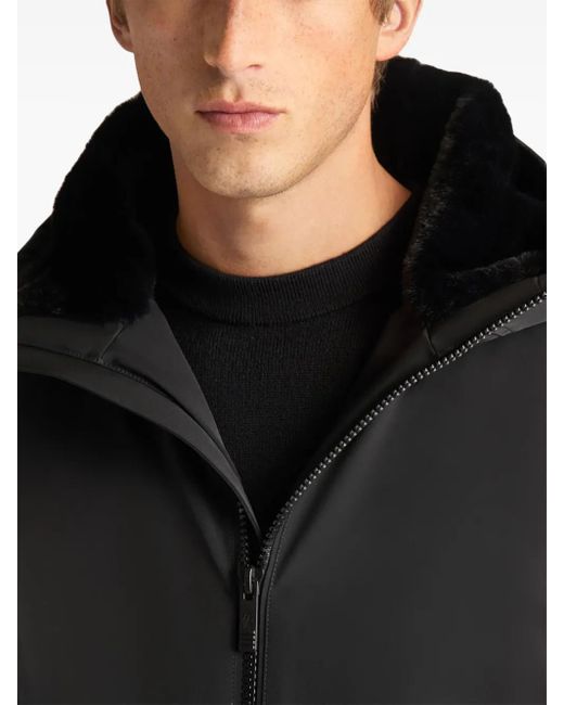 Fusalp Black Gezi Raincoat for men