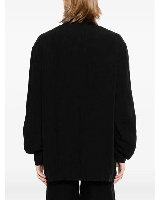 Ma+ Black Straight Shirt for men