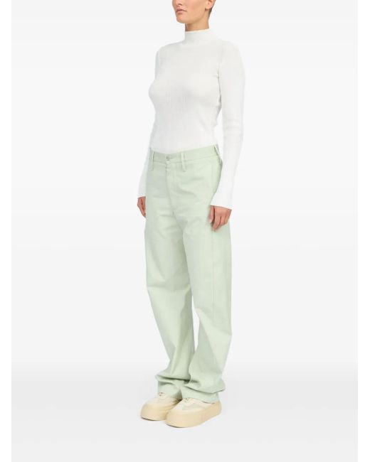 MM6 by Maison Martin Margiela ストレートパンツ Green