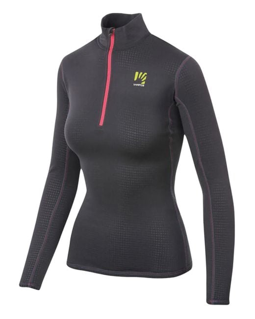 Karpos Blue Croda Light W Half-Zip Mock-Neck Sweatshirt
