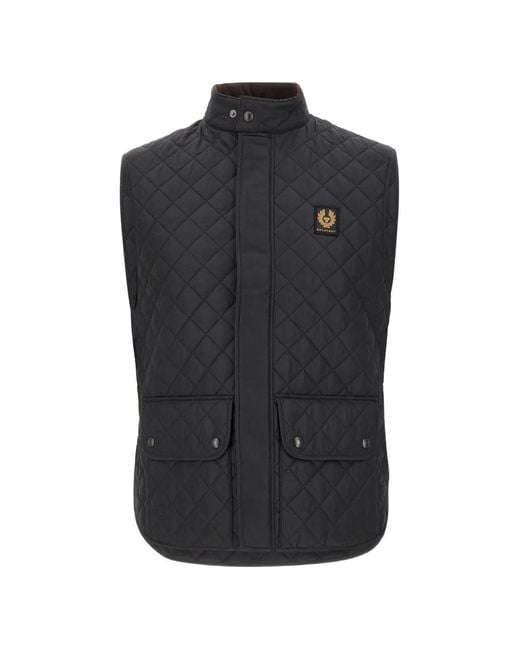 Belstaff Black Icon Quilted Gilet for men