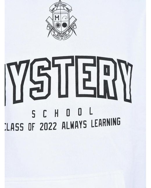 Msftsrep White Logo-Print Hoodie for men