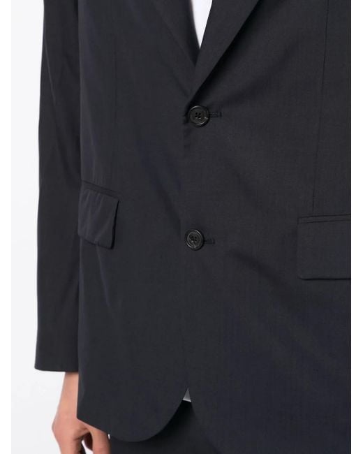 Dunhill Blue Single-Breasted Blazer for men