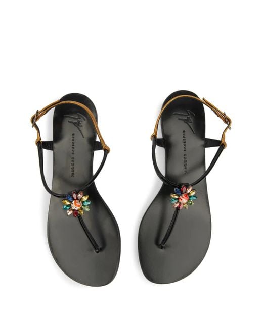 Infradito di Giuseppe Zanotti in Brown