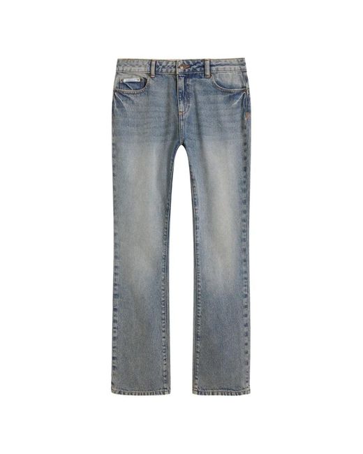 Juicy Couture Blue Embroidered Bootcut Jeans