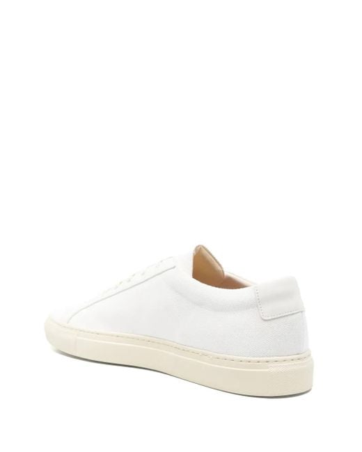 Common Projects White Sneakers With Almond Toe for men