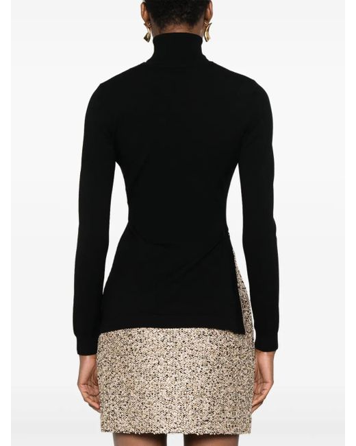 Elisabetta Franchi Black Turtlenecks
