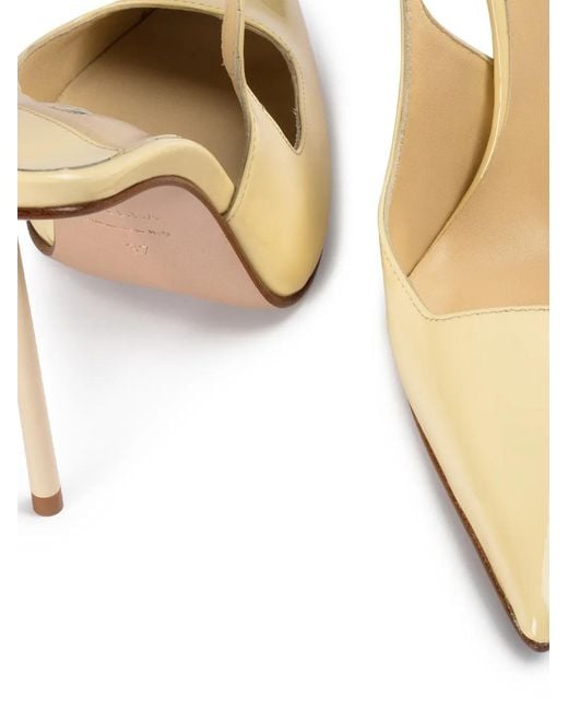 Le Silla Metallic Amelia Slingback Pumps