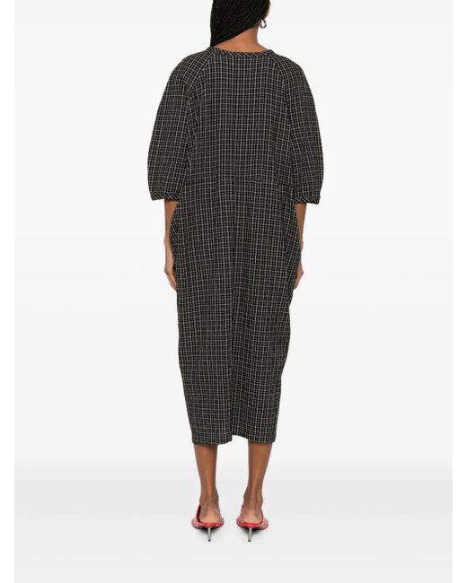 Henrik Vibskov Black Limp Midikleid