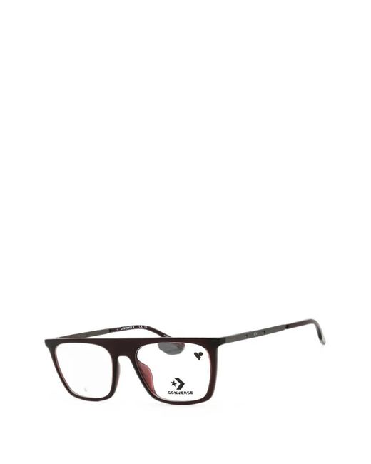 Converse Black Square-Frame Glasses for men