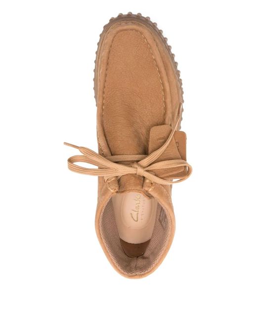 Clarks Brown Torhill Moss Boots