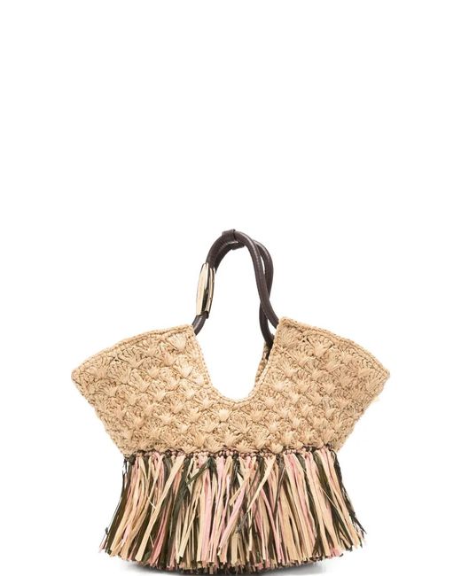 Zimmermann Metallic Goldentime Tote Bag