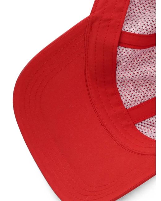 Lacoste Red X Novak Djokovic Logo-Patch Baseball Cap for men