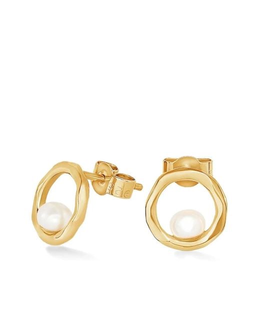 Orecchini Pendenti di Dower & Hall in Metallic