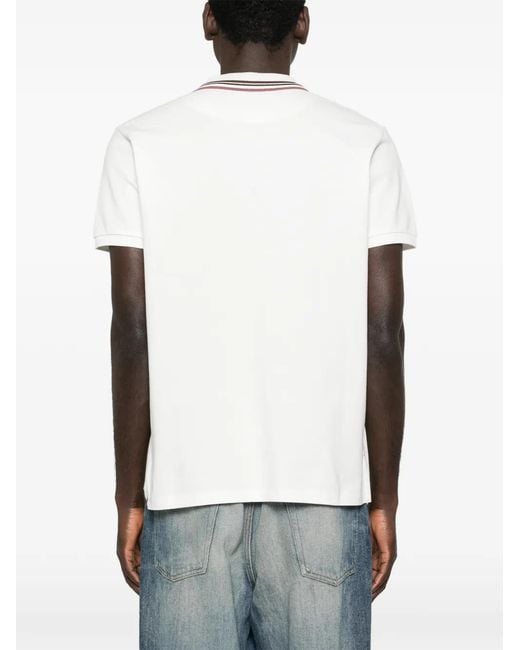 Vivienne Westwood White Polo À Col Rayé for men