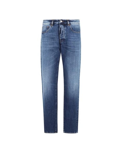 Fortela Blue John 965 Patch Jeans for men