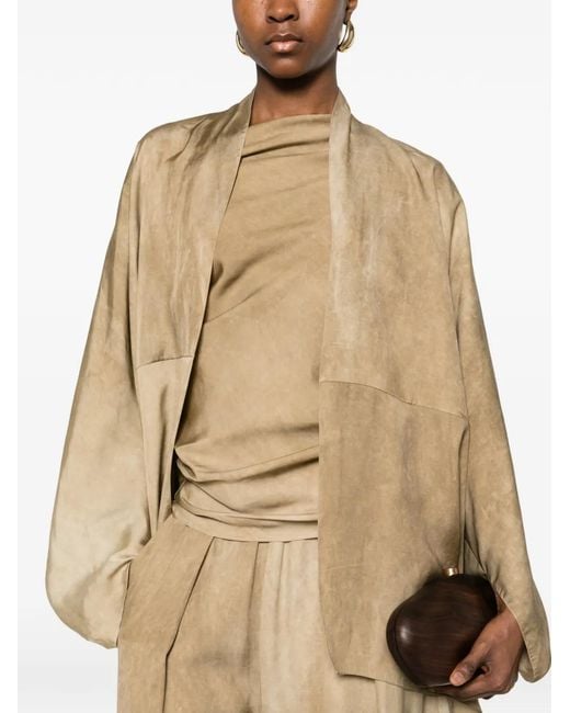 Cortana Natural Faded-Effect Jacket