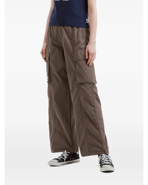 Chocoolate Gray Elasticated Cargo Trousers