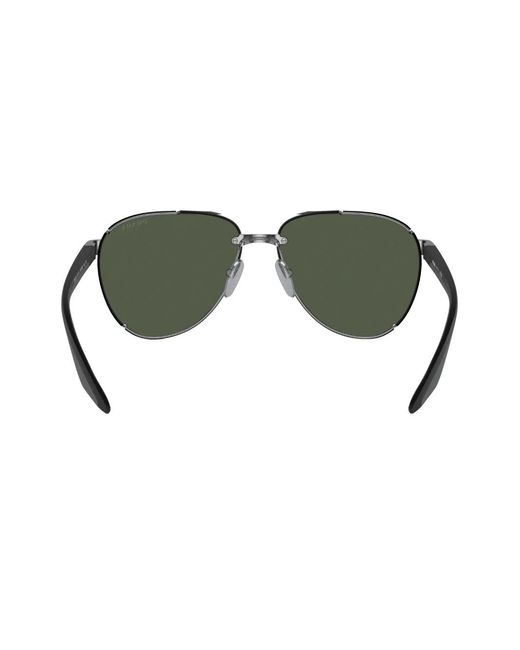 Prada Green Linea Rossa Sunglasses for men