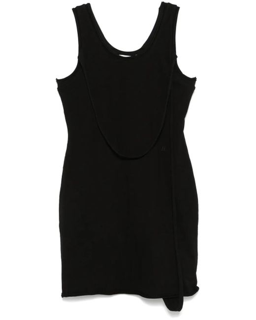 Helmut Lang ストラップ ミニドレス Black