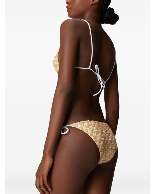 Missoni Metallic Knitted Bikini