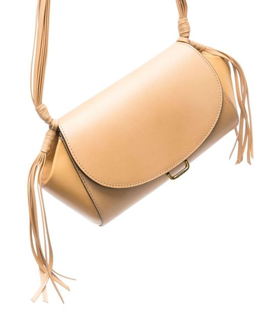 Isabel Marant Natural Medium Murcia Leather Shoulder Bag