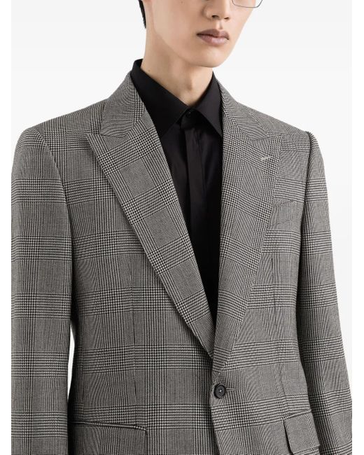 Dolce & Gabbana Einreihiges Sakko in Gray für Herren