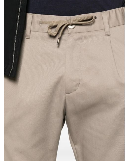 Pantalones cargo con cordones Herno de hombre de color Natural