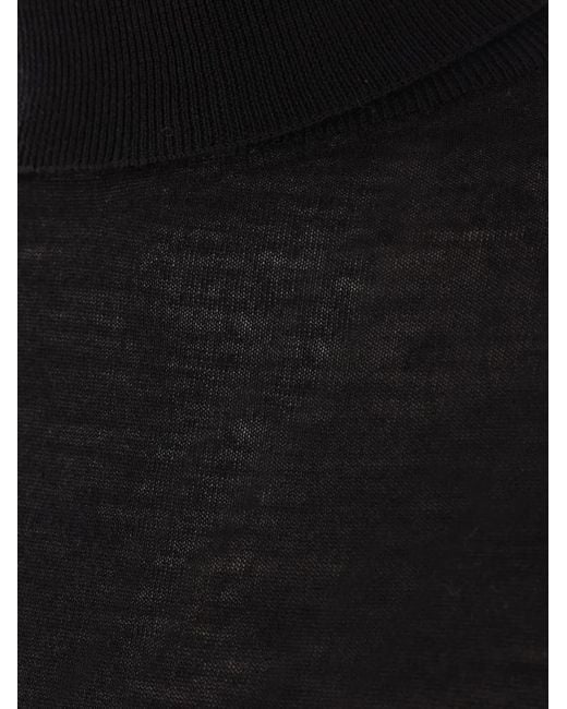 Quira Black Panelled Jumper