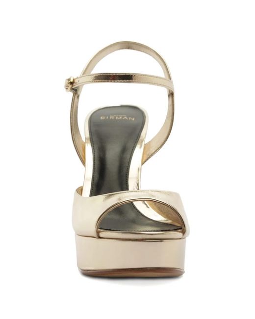 Alexandre Birman White Amy Platform Sandals
