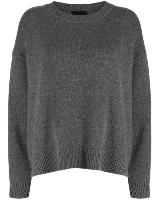 Nili Lotan Gray Imogen Cashmere Sweater
