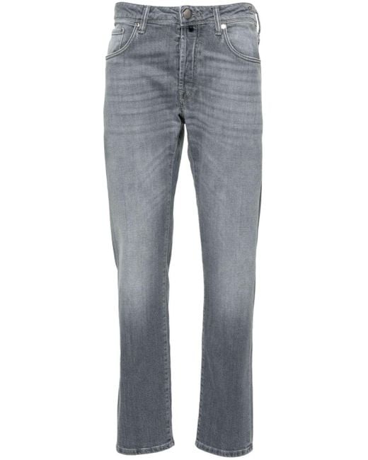 Incotex Gray Lav 2 Slim-leg Jeans for men
