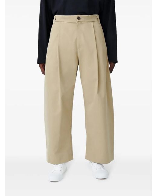 Studio Nicholson Natural Sorte Trousers for men