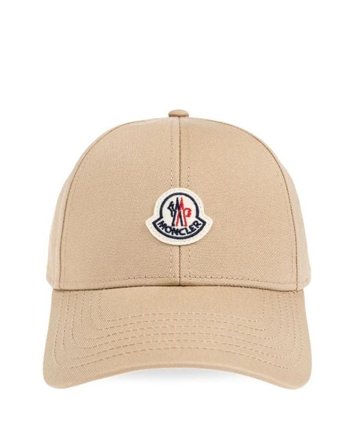 Cappello Da Baseball di Moncler in Natural