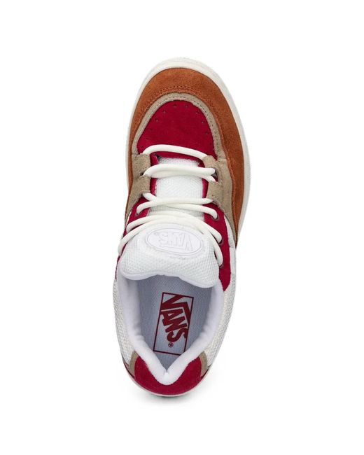 Vans Pink Speed Ls Panelled Low-Top Sneakers