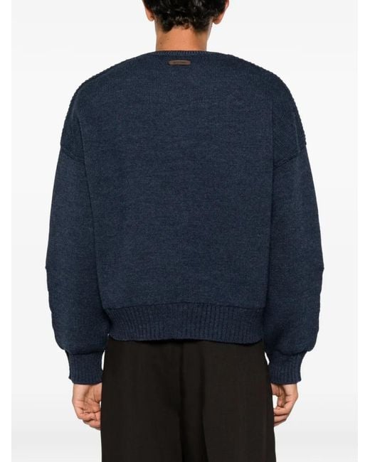 Moschino Blue Zip-Up Jacket for men