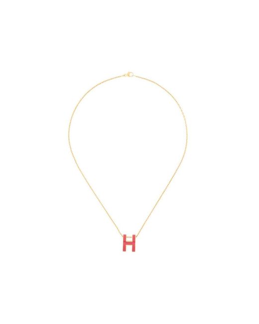 Hermès Pop H ネックレス Metallic